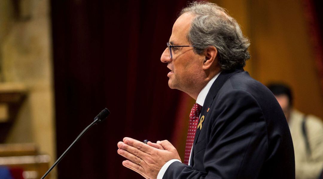 El presidente de la Generalitat, Quim Torra.