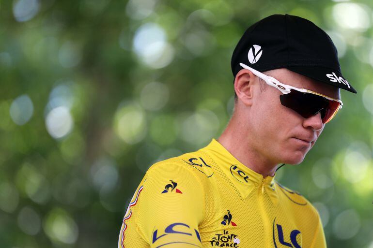 El ciclista Chris Froome en el Tour de Francia