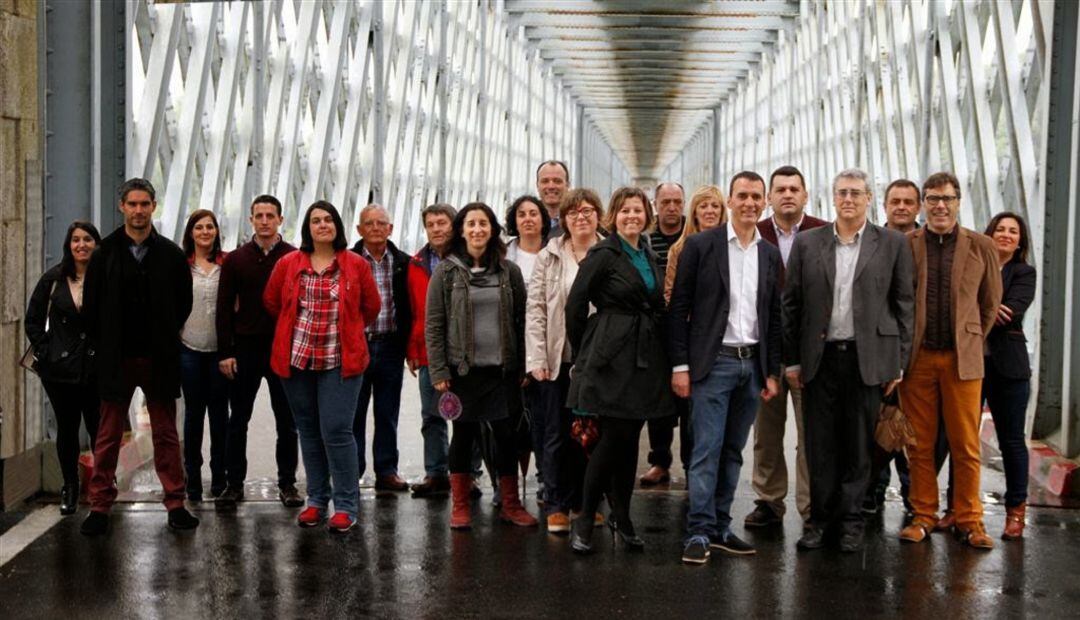 Dirigentes del PSOE de Tui.