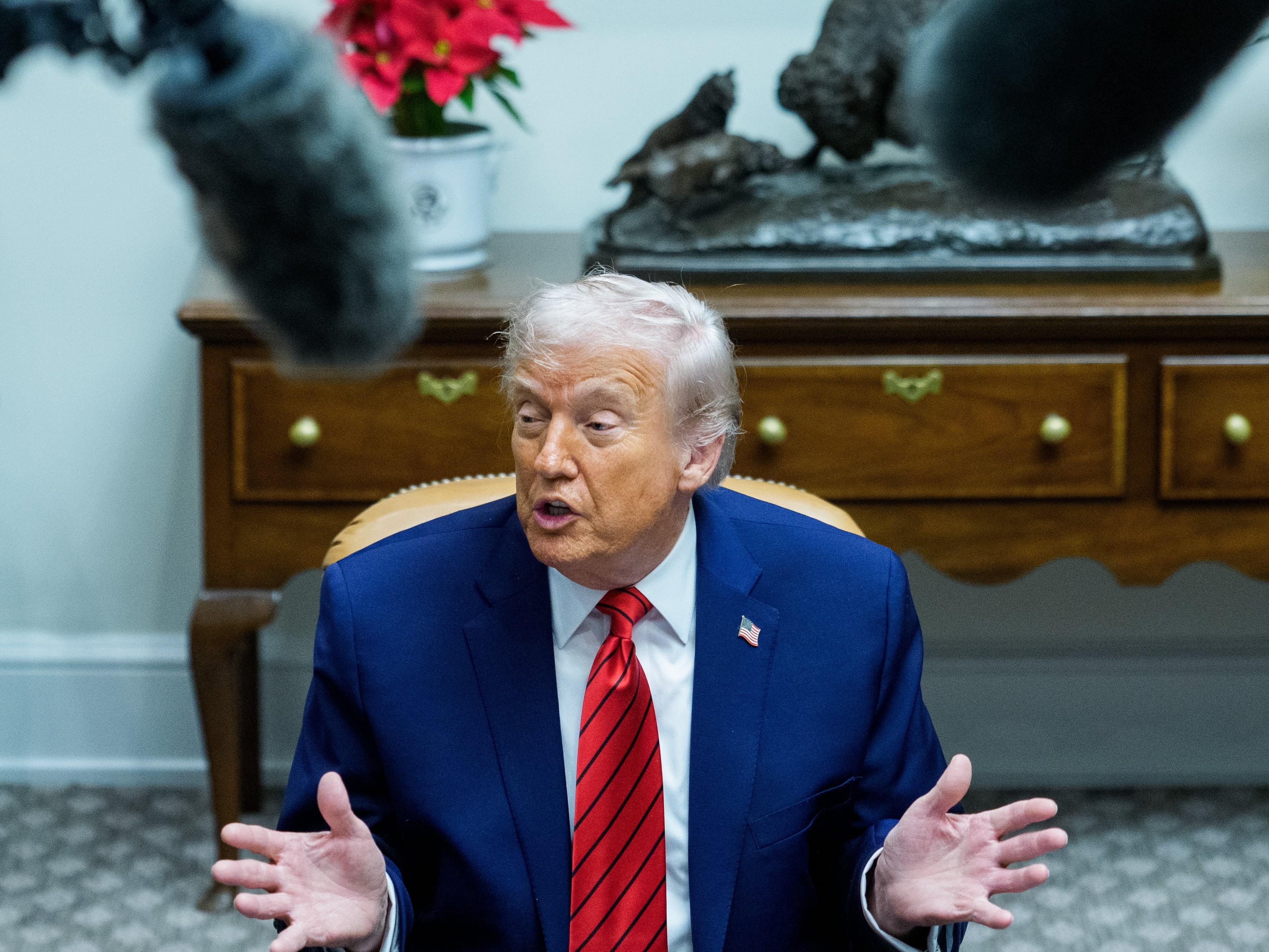 El presidente estadounidense Donald Trump. 