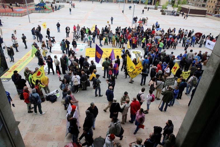 Imagen del inicio de la marcha.