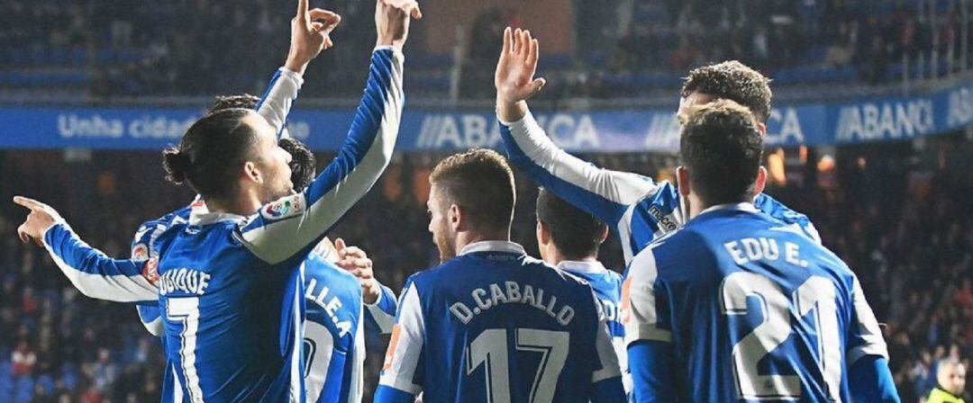 Un momento del partido