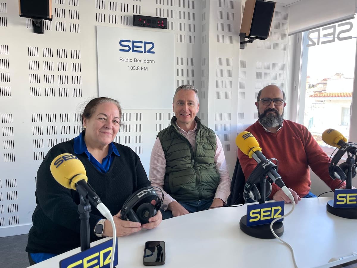 Las tres bandas de Benidorm, juntas por primera vez