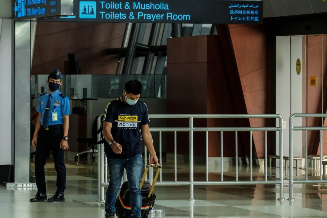 El aeropuerto de Soekarno Hatta en Yakarta, Indonesia, durante la pandemia de COVID-19