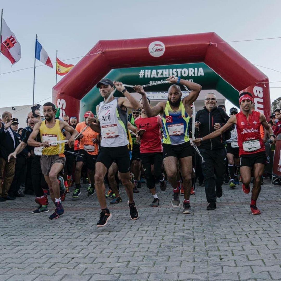 Un momento de la salida.