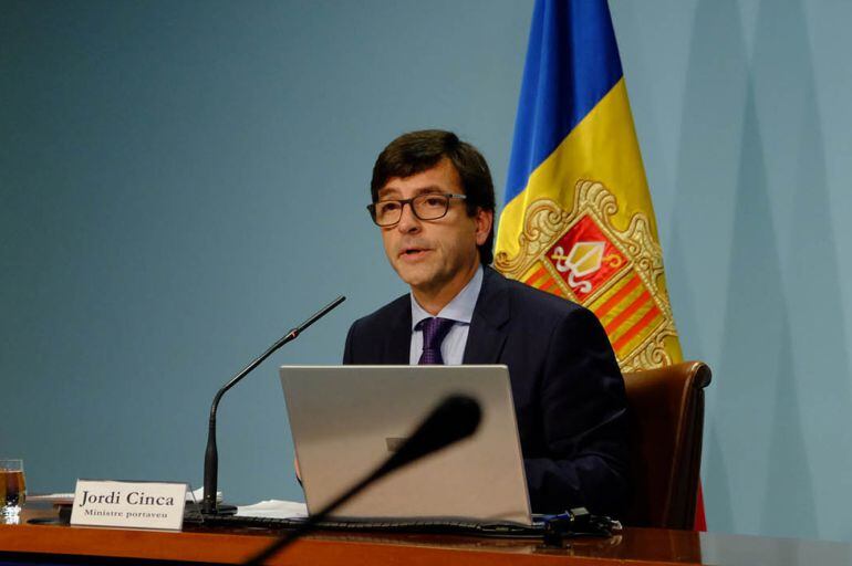 El ministre de Finances i portaveu del Govern, Jordi Cinca.
