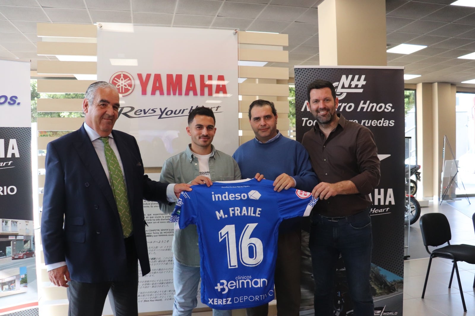 Ignacio de la Calle durante la presentación de Marc Fraile