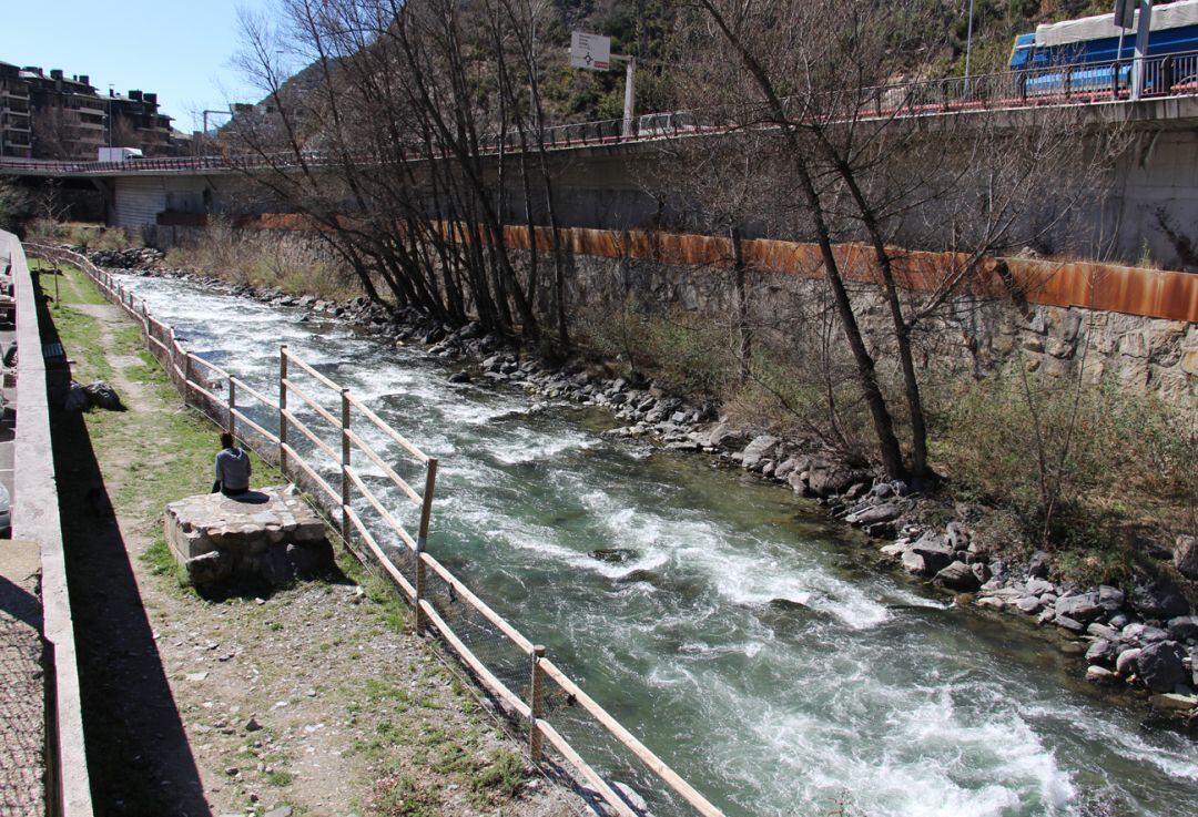Un tram del riu Valira