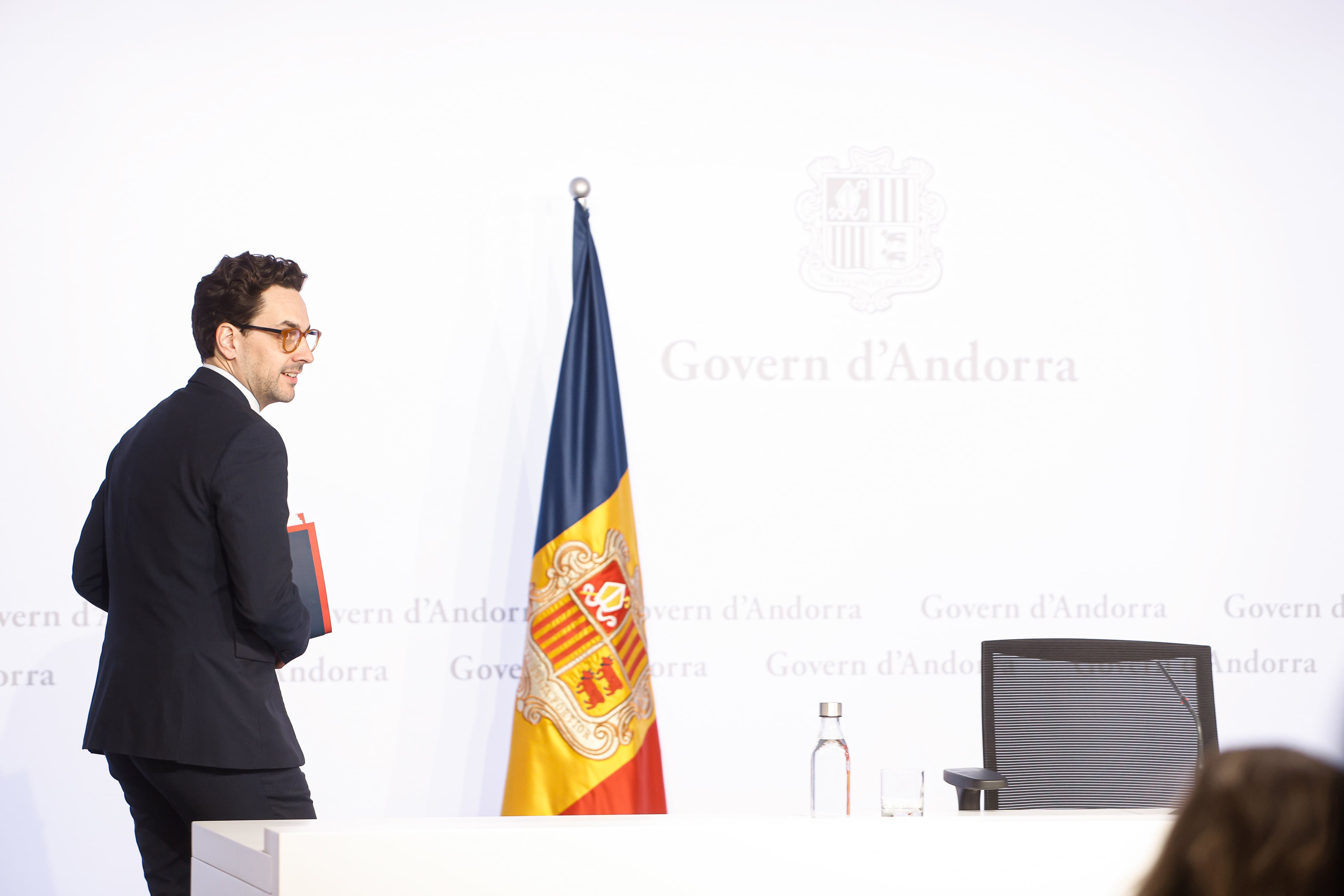 El ministre Portaveu, Guillem Casal.