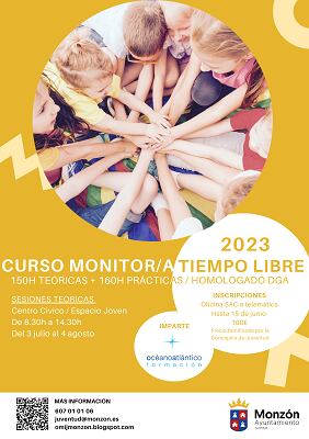 Curso monitor tiempo libre en Monzón