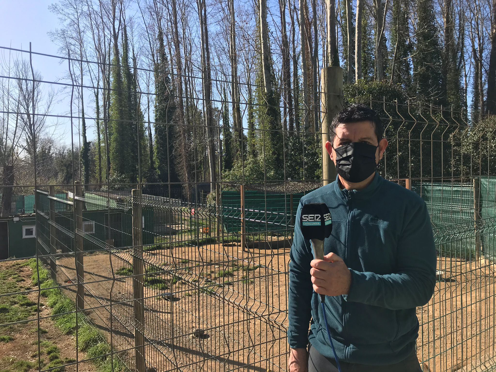 Jordi Ametller, responsable de la gossera municipal de Girona