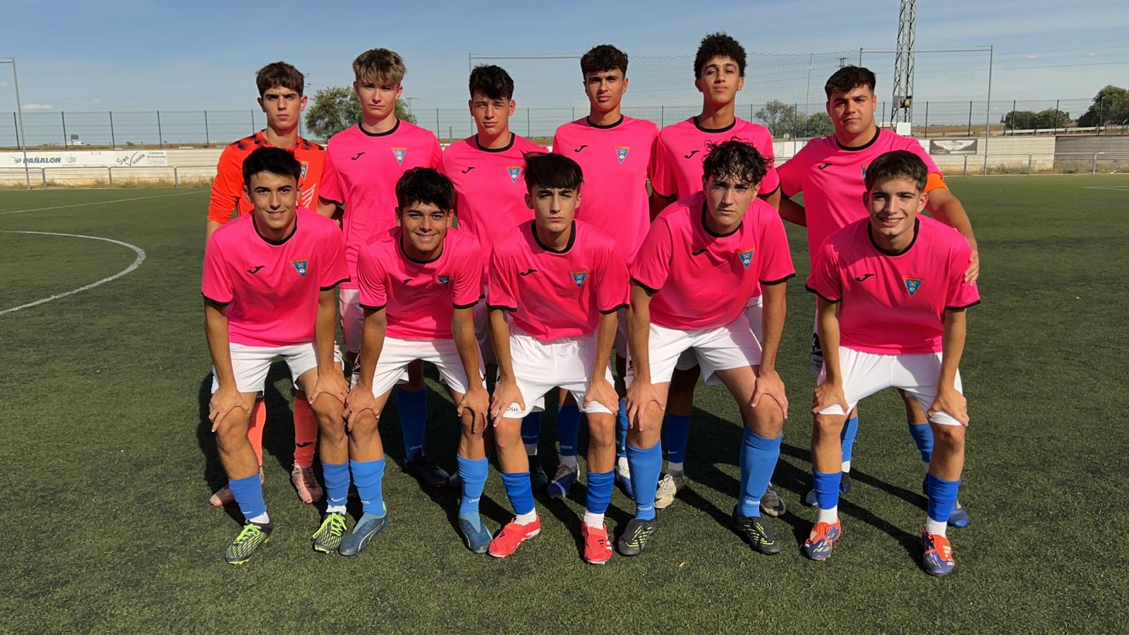 Alineación inicial del Juvenil