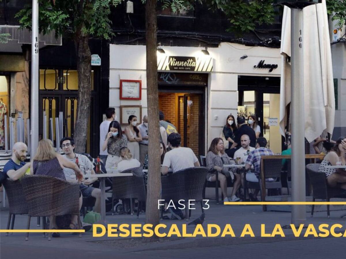 Lo que reclama Euskadi a partir de la semana que viene, en la fase 3