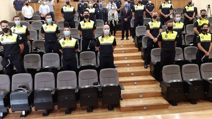 Agentes de Policía en Algeciras