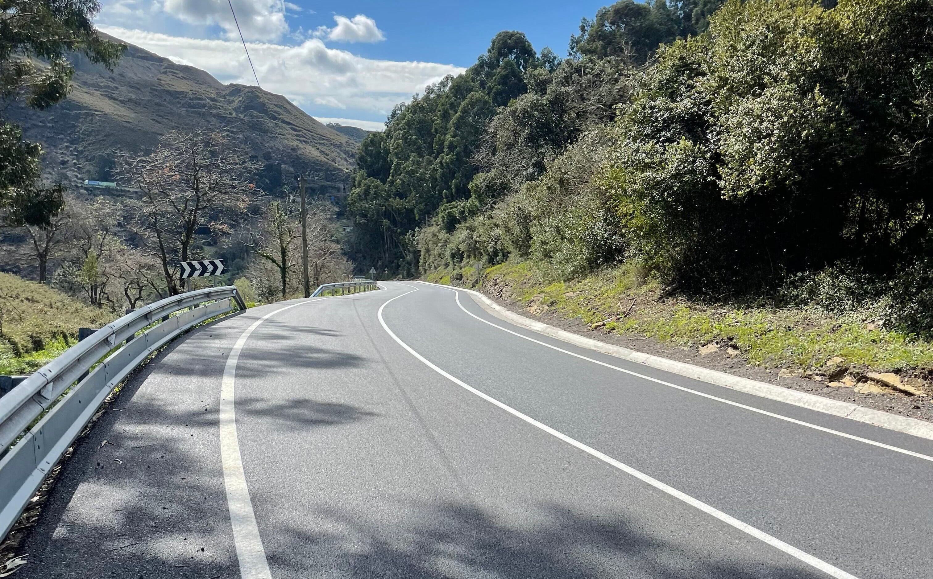 Carretera N-634, a su paso por Mioño (Archivo)