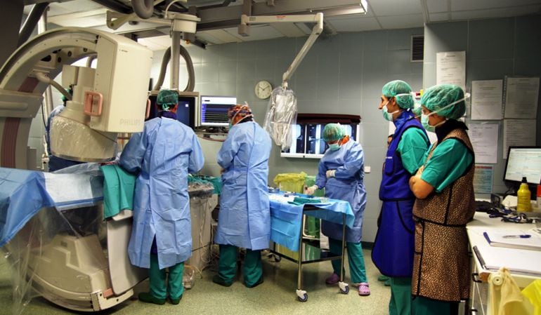 Quiròfan de l'Hospital Joan XXIII de Tarragona.