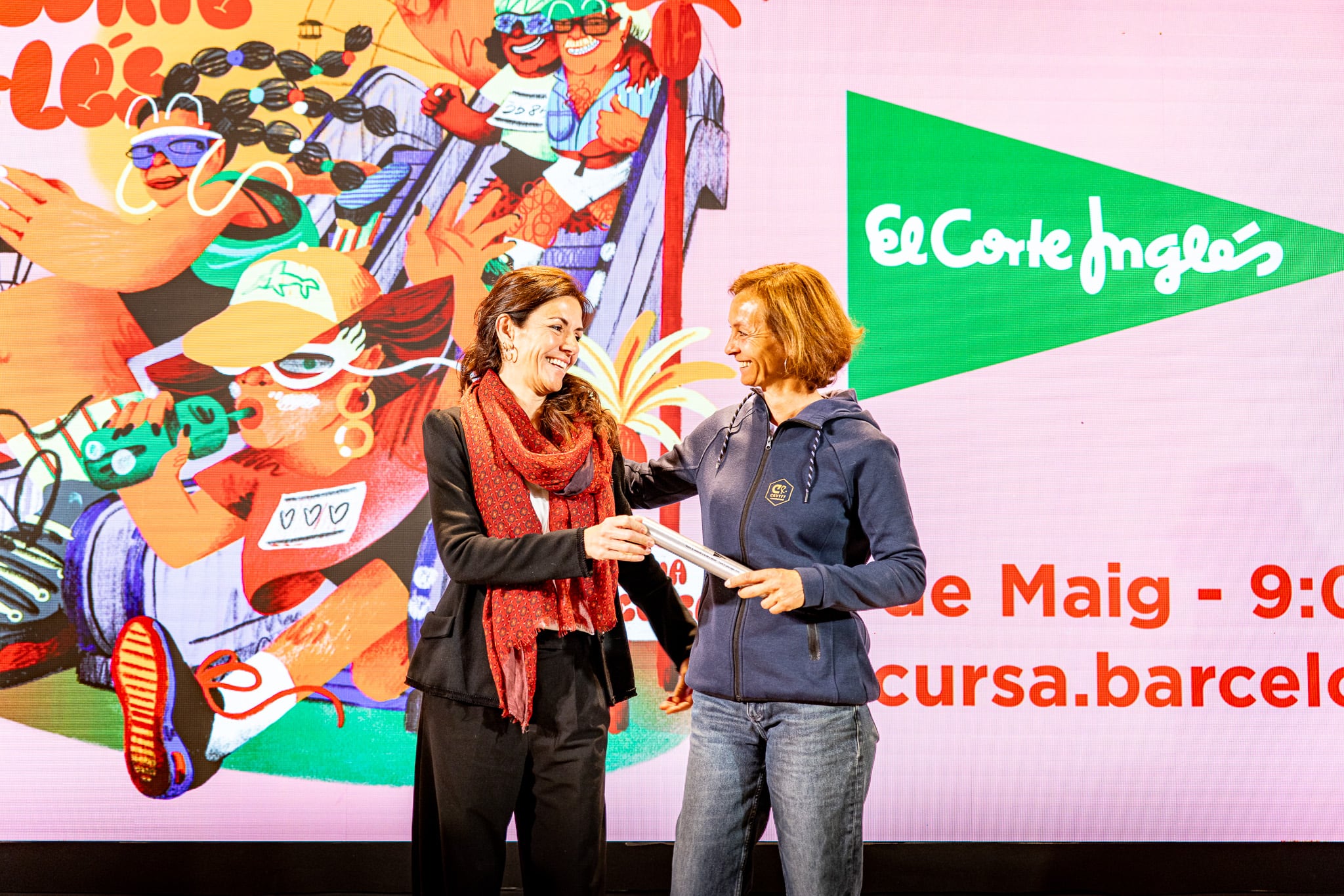 Relleu de la Fundació Xana a la Fundació Cruyff