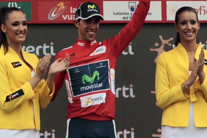 Castroviejo, en el podio de la Vuelta