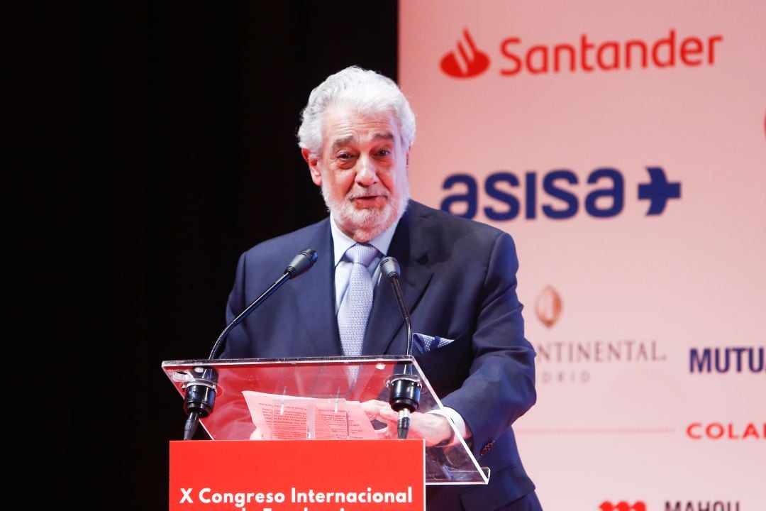 Plácido Domingo en una fotografía de archivo