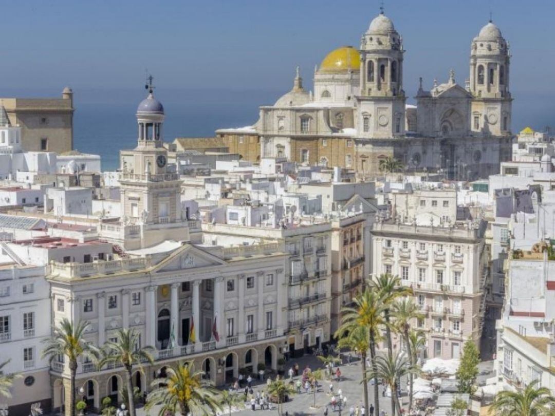 Ayuntamiento de Cádiz y Catedral