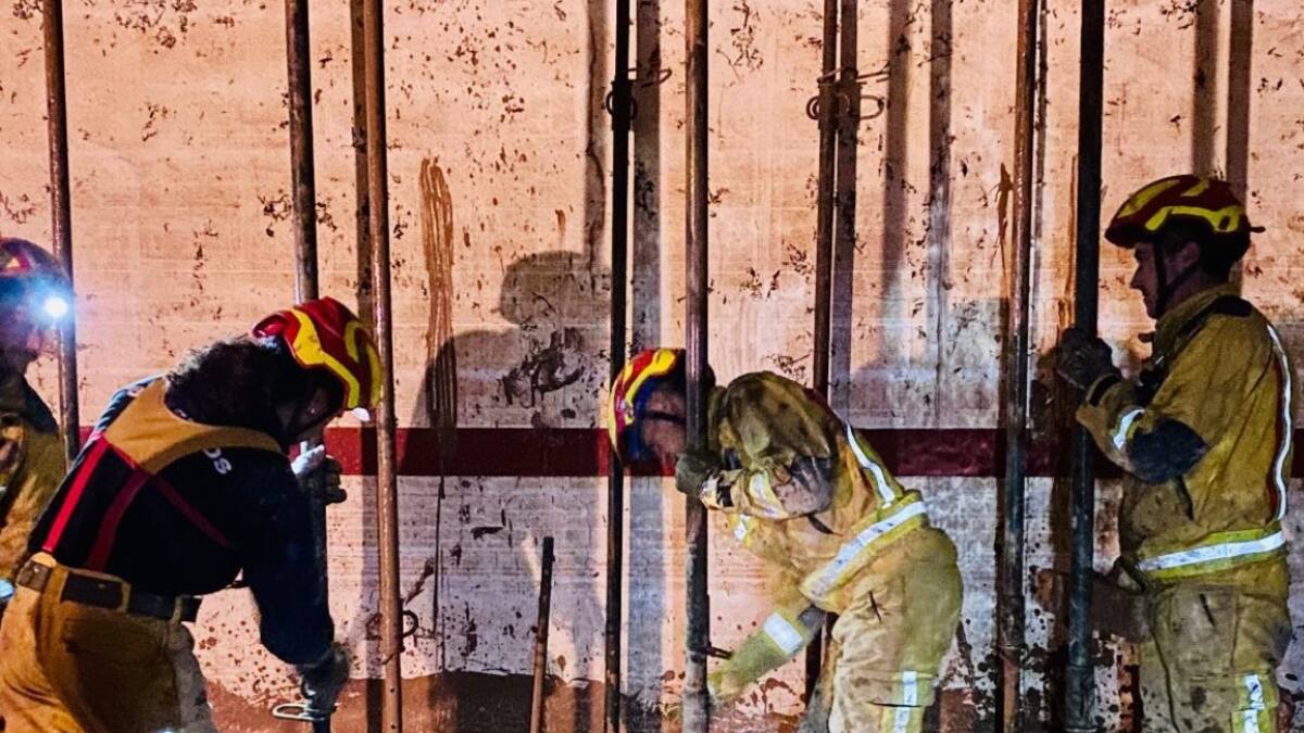 Carlos Castillo, bombero de Jaén: "La impresión es dura, es como vivir una guerra"