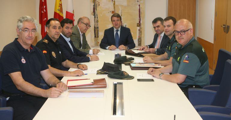 Reunión de la Junta Local de Seguridad en Tres Cantos