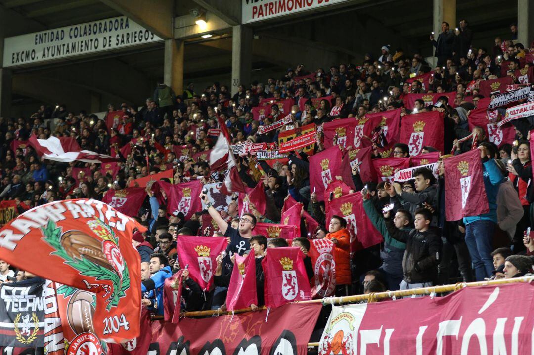 Tras el éxito copero, la Cultural y su afición se vuelcan en la liga