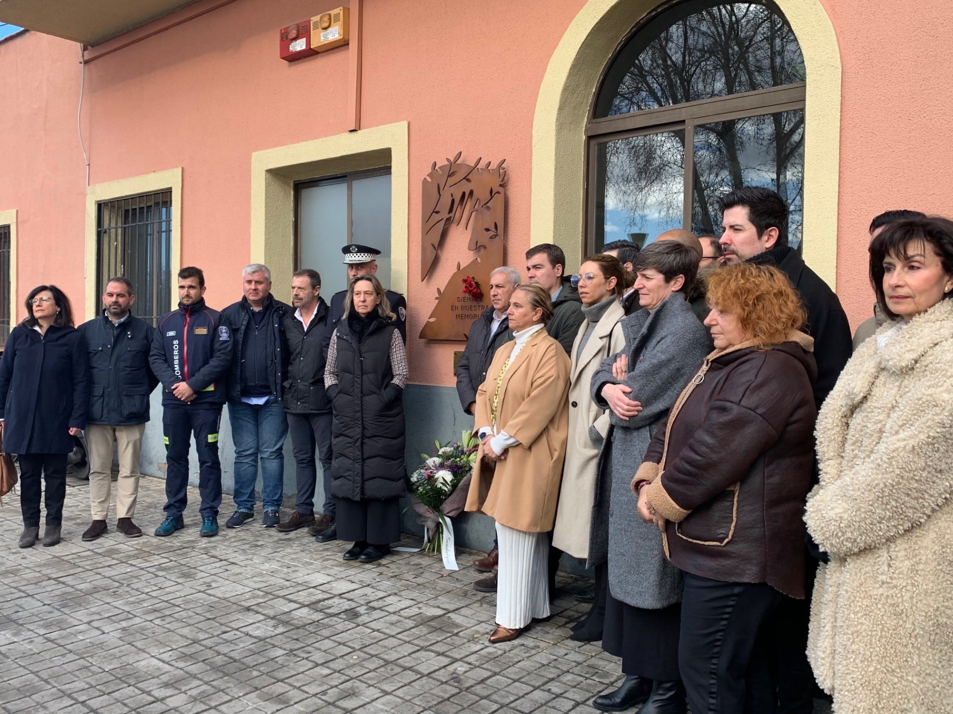 Acto recuerdo a las víctimas del 11 M en la   estación de Guadalajara