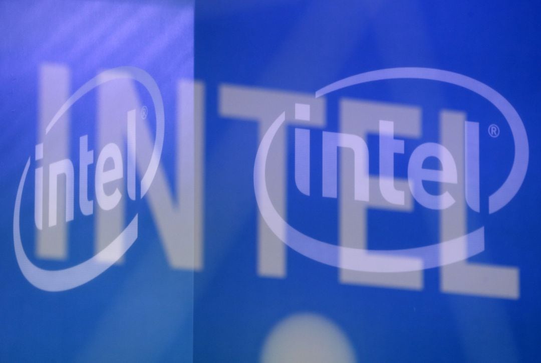 El logo de Intel 