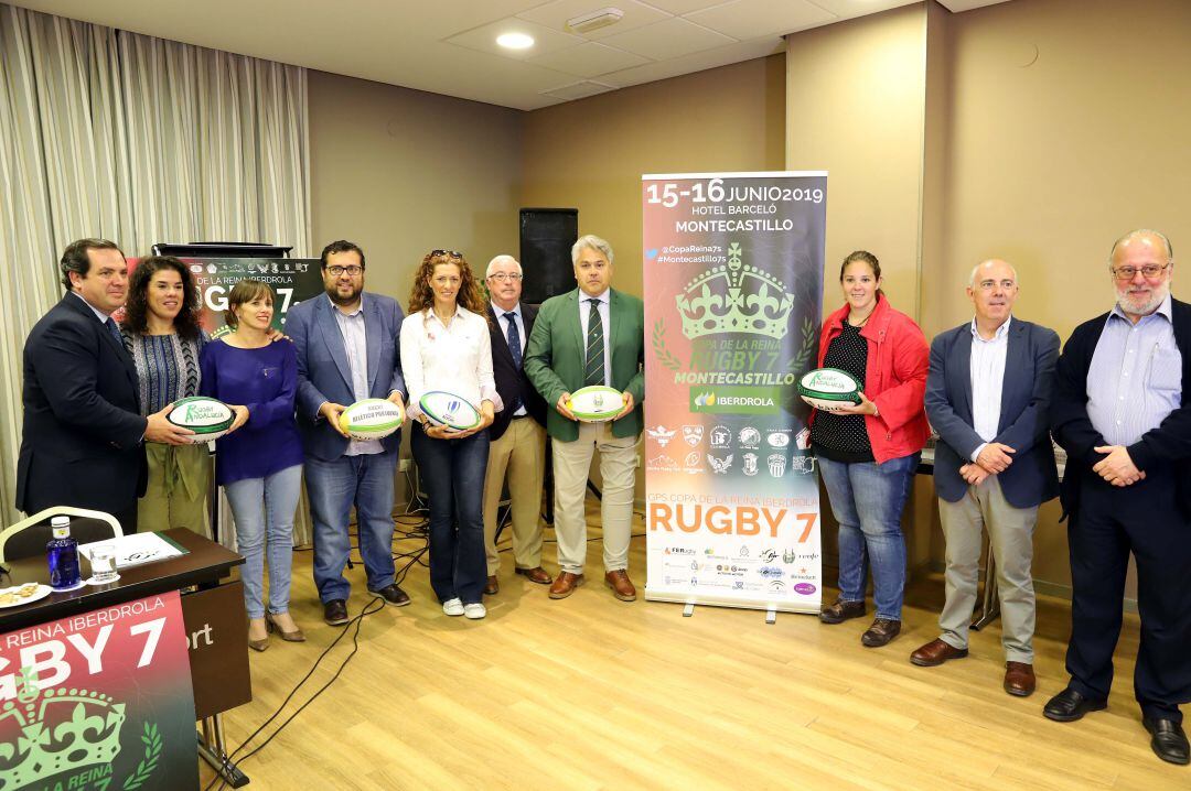 Presentacion en Montecastillo del Rugby 7