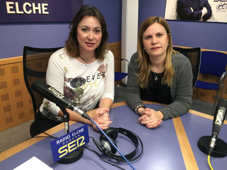 Mónica Antón y Cristina Medina