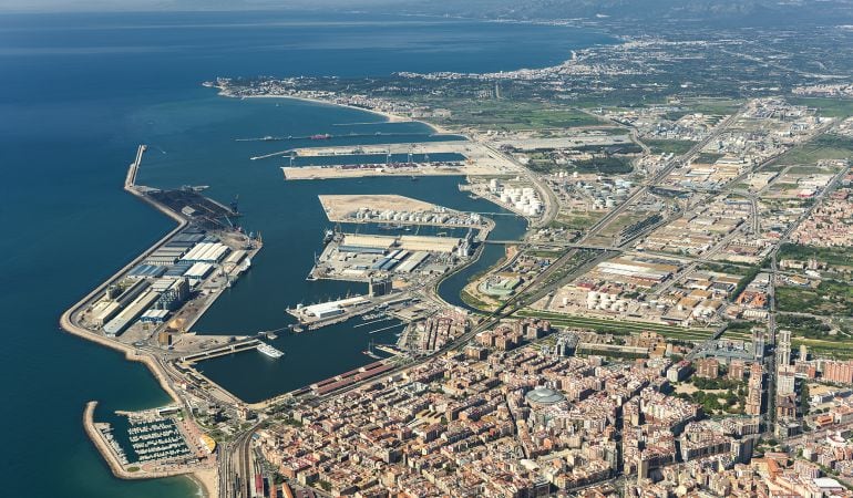 Vista aèrea del Port.