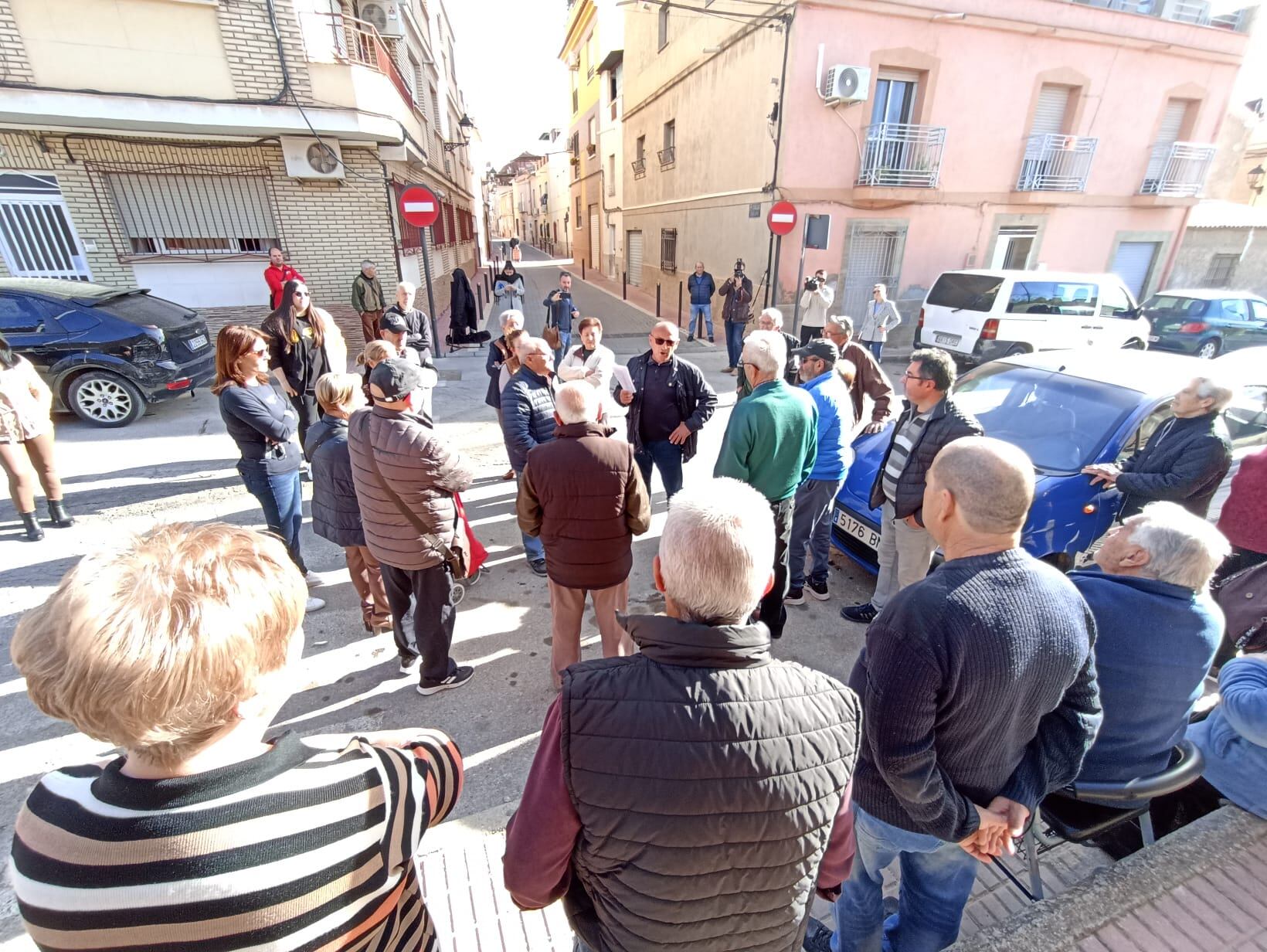 Vecinos de las calles Portijico y Los Arc