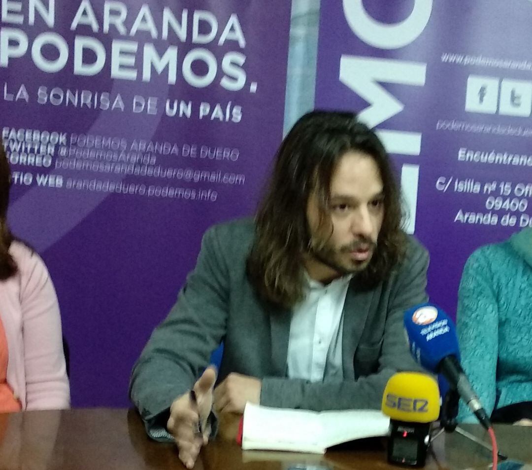 Miguel Vila, diputado de Unidos Podemos por la provincia de Burgos