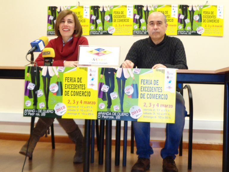 Olga Rojo y Juan González, presidenta y terorero de ACOA, respectivamente