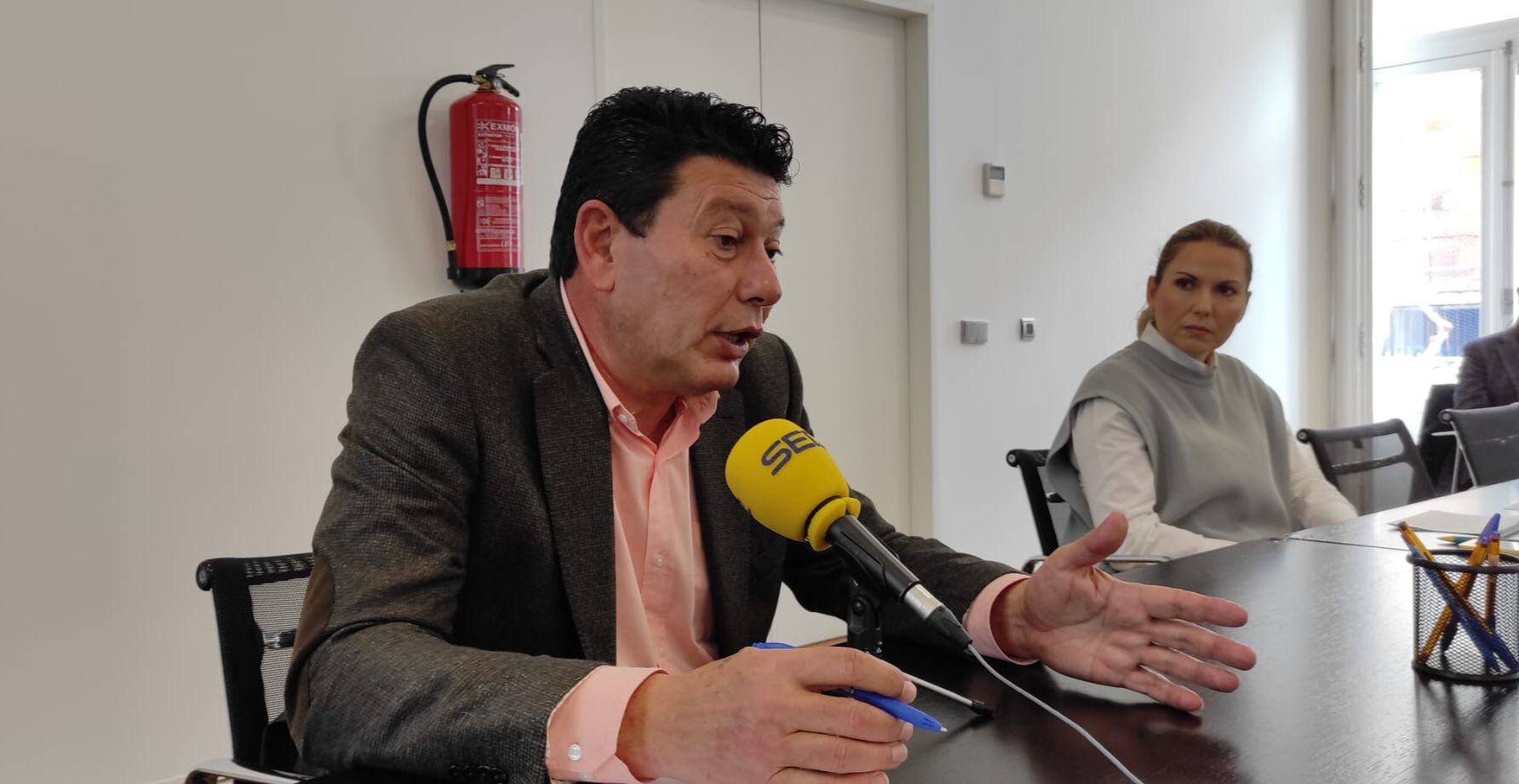 Manuel Martínez, presidente de la Comunidad de Regantes del Campo de Cartagena