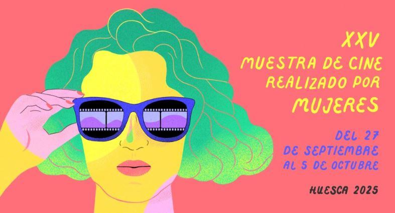 Cartel de la Muestra de Cine Realizado por Mujeres, obra de Ana Galvañ