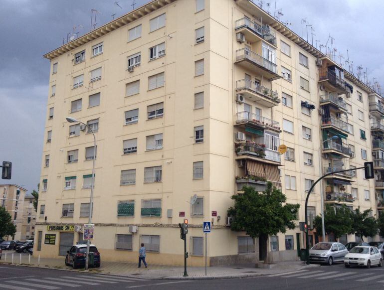 Lugar del suceso, en la avenida de Granada. 