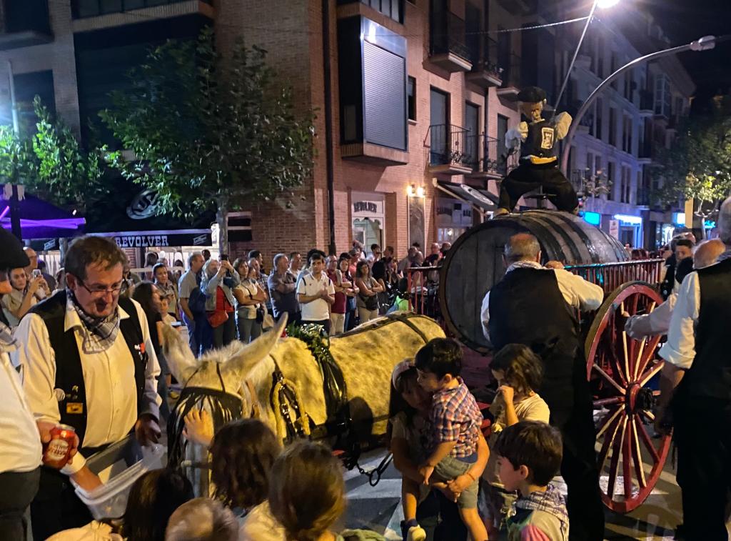 Bajada de las Peñas Fiestas de Aranda 2023