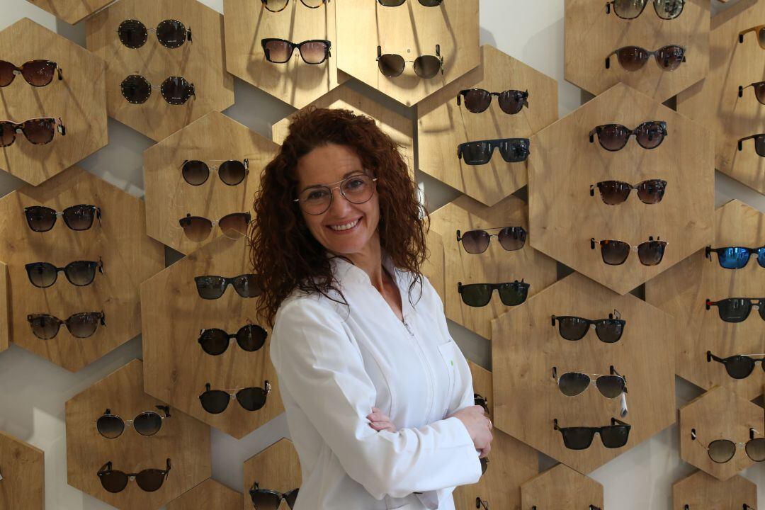 Beatriz López, optometrista