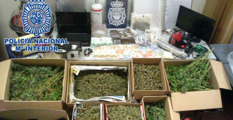 Incautación de hachís y marihuana en San Sebastián de los Reyes