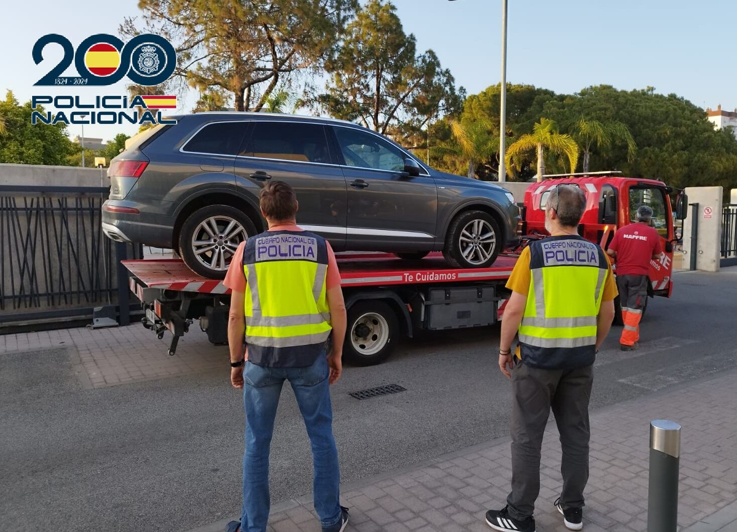 La Policía Nacional recupera el coche de alta gama