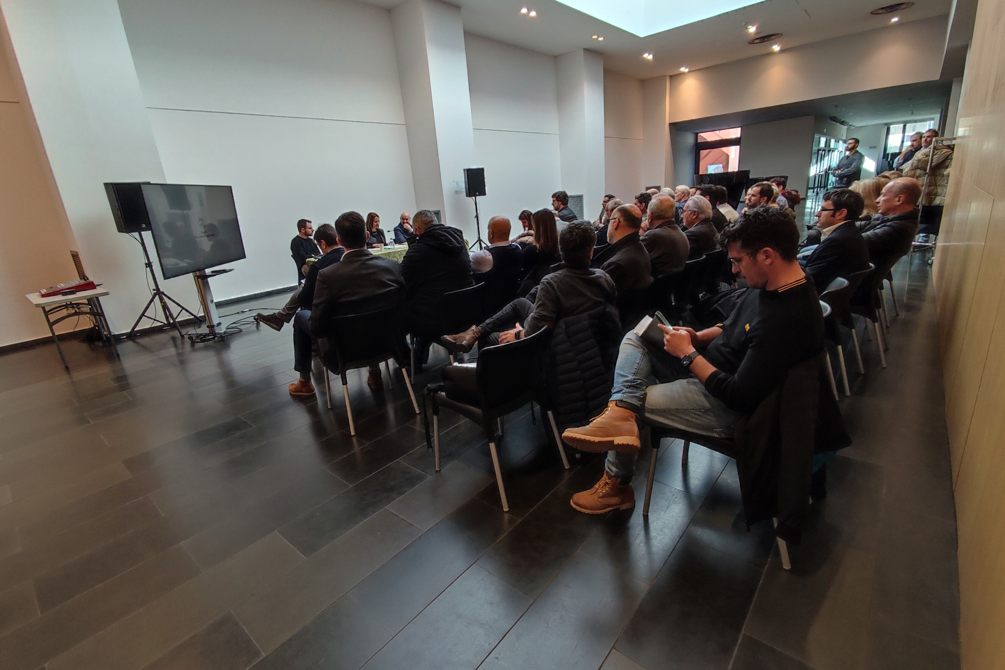 Un instant de la reunió.