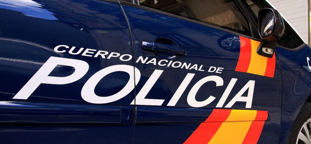 Vehículo de Policía Nacional.