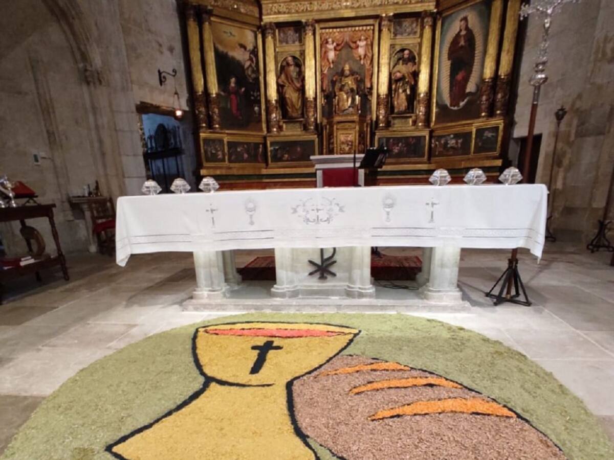 Aranda se viste de Corpus