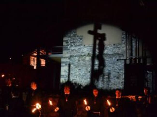 Vía Crucis Penitencial Castillo de los Templarios 2015