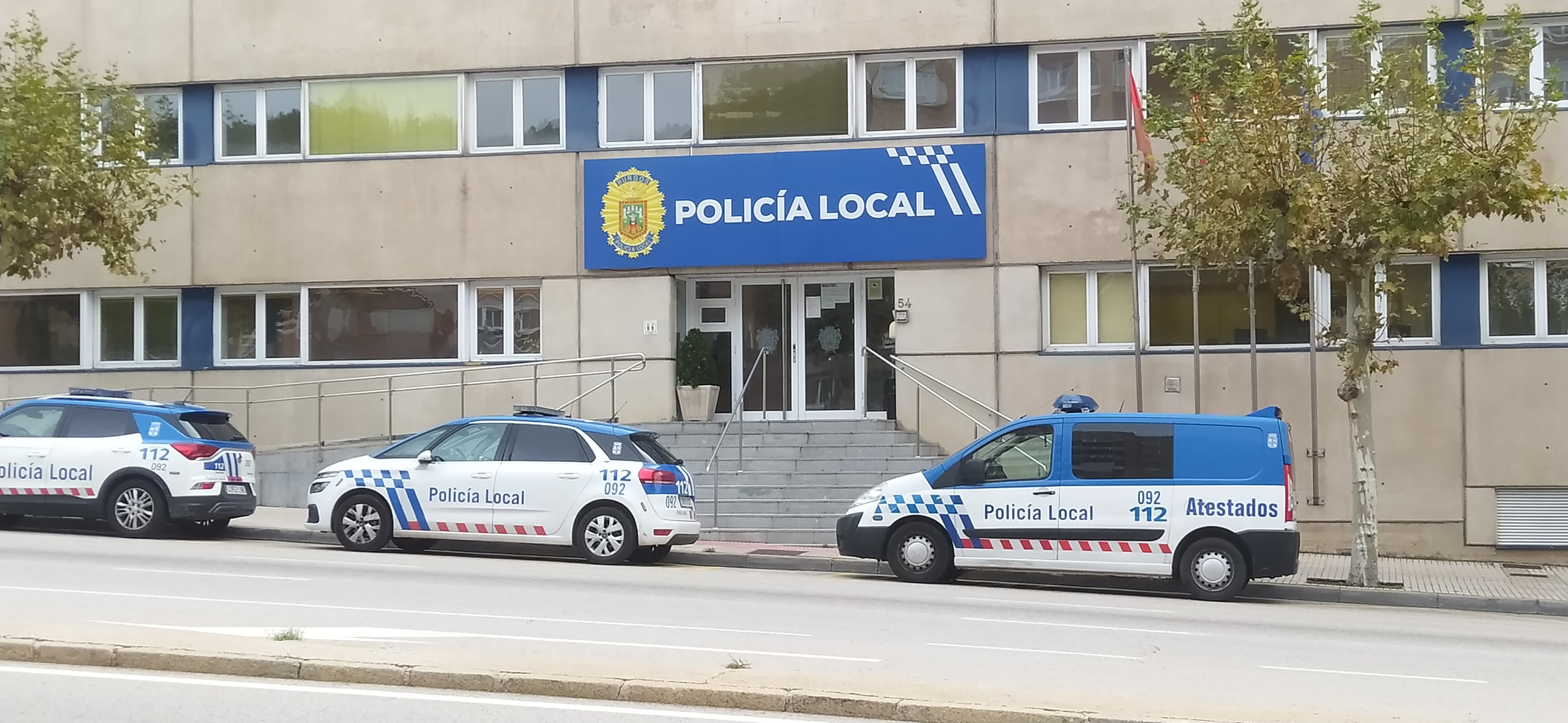 Sede de la Policía Local de Burgos en la Avenida Cantabria