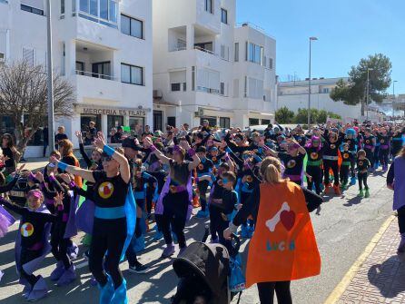 Una imagen de la rúa