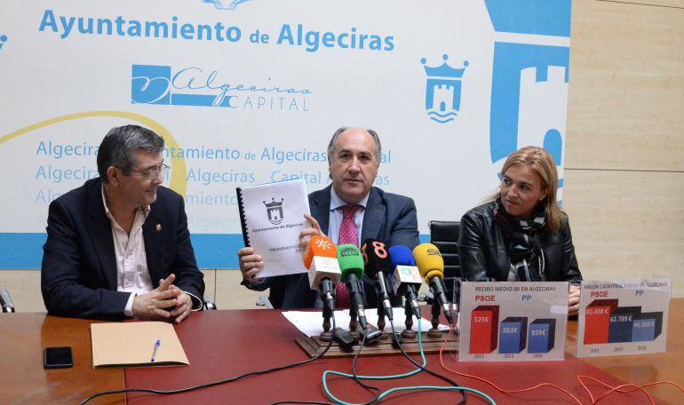 José Ignacio Landaluce, alcalde de Algeciras, deberá convocar el pleno sobre el agua que le exige la oposición.