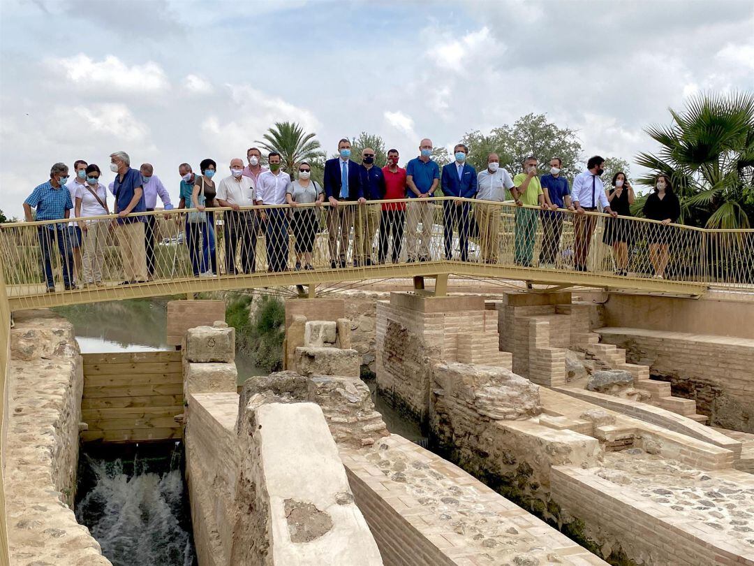 Vestigios del Molino de la Pólvora, una joya patrimonial de la Huerta integrada en la ruta La Aljufía